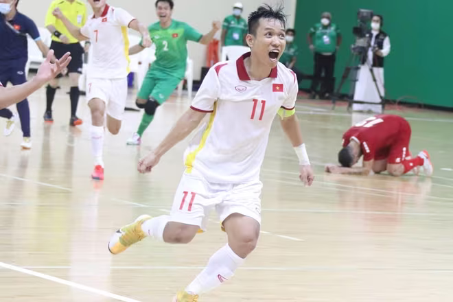ĐT futsal Việt Nam trải qua trận đấu quả cảm...
