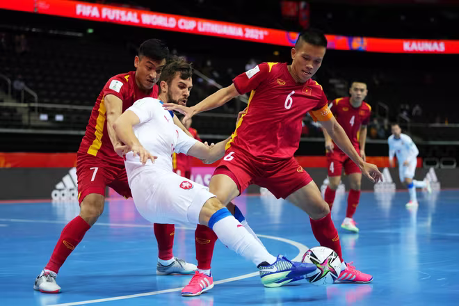 Futsal Việt Nam viết tiếp chuyện cổ tích ở đấu trường World Cup Futsal Việt Nam viết tiếp chuyện cổ tích ở đấu trường World Cup