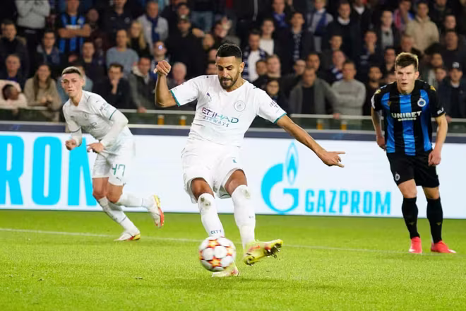 Riyad Mahrez lập cú đúp ở trận này Riyad Mahrez lập cú đúp ở trận này