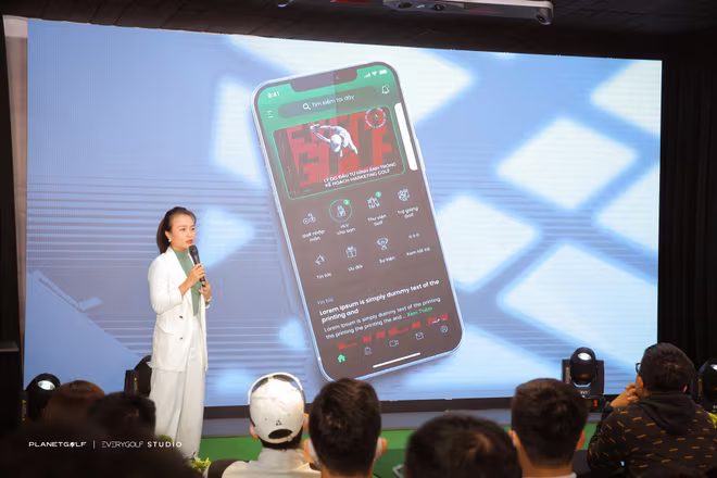 Buổi ra mắt ứng dụng Planetgolf