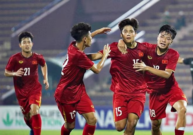 U17 Việt Nam chơi ấn tượng và hiệu quả ở vòng loại U17 châu Á 2023