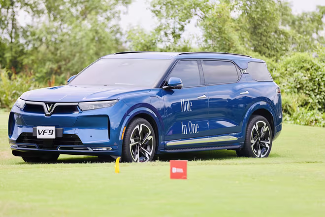 Chiếc xe VF9 là phần thưởng cho golfer giành HIO tại giải năm nay