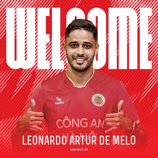 Leo Artur là thành viên CLB Công an Hà Nội Leo Artur là thành viên CLB Công an Hà Nội