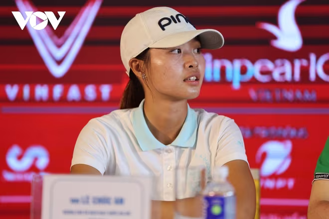 Nữ golfer Lê Chúc An