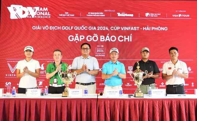 Buổi gặp gỡ báo chí trước Giải vô địch golf quốc gia 2024 Cúp Vinfast - Hải Phòng