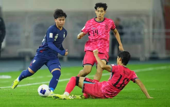 U20 Thái Lan thua đậm U20 Hàn Quốc U20 Thái Lan thua đậm U20 Hàn Quốc