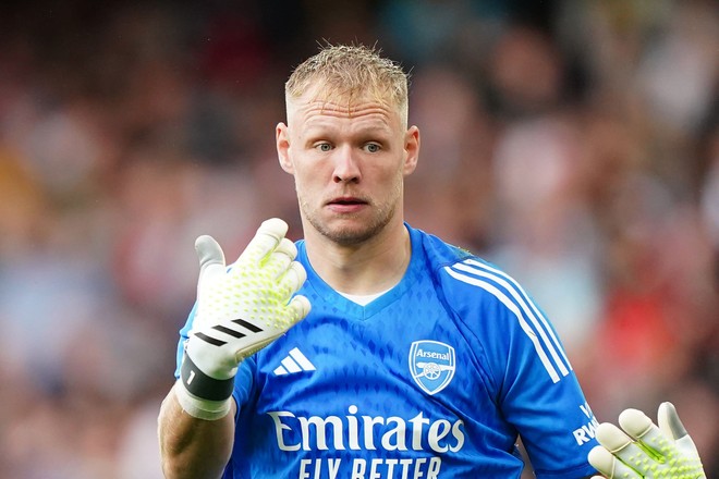 Aaron Ramsdale từng là số 1 tại Arsenal