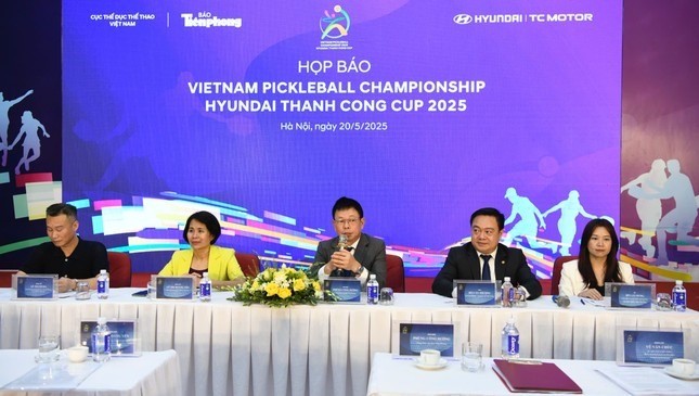 Họp báo giới thiệu giải Pickleball Việt Nam - Cúp Hyundai Thành Công 2025