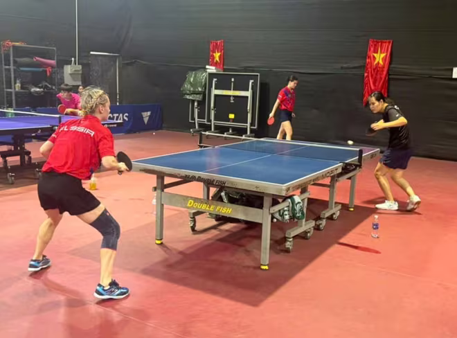 Đây là bài test quan trọng với tuyển bóng bàn Việt Nam trước SEA Games 33
