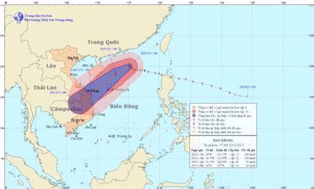 Bão số 12 sẽ gây mưa lớn trên diện rộng ảnh 1 Bão số 12 sẽ gây mưa lớn trên diện rộng ảnh 1