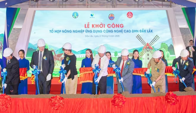 Khởi công xây dựng tổ hợp dự án chăn nuôi-chế biến thịt tại Đắk Lắk của Tập đoàn De Heus Việt Nam