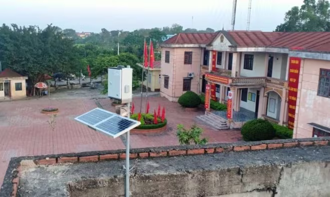 Một trạm qua trắc không khí tại Hà Nội Một trạm qua trắc không khí tại Hà Nội