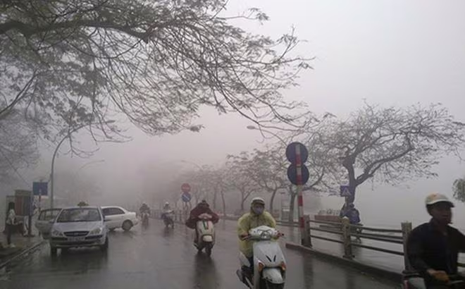 Nền nhiệt toàn Bắc bộ giảm mạnh, chỉ còn từ 10-12 độ C Nền nhiệt toàn Bắc bộ giảm mạnh, chỉ còn từ 10-12 độ C