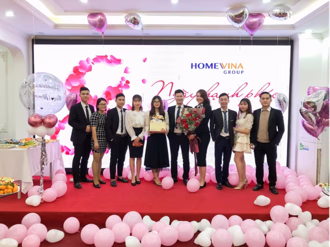 Hoạt động tập thể kết nối các thành viên trong ngôi nhà Homevina Group