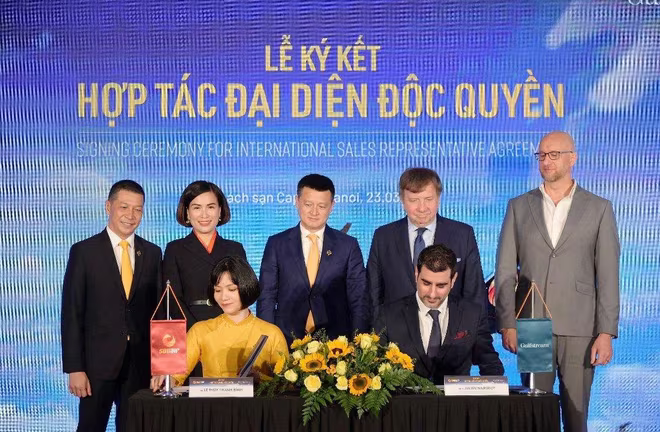 Đại diện Sun Air và Gulfstream ký kết hợp tác độc quyền Đại diện Sun Air và Gulfstream ký kết hợp tác độc quyền