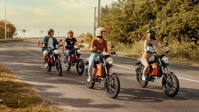 Xe máy điện DatBike vừa ra mắt hồi tháng 11/2021 Xe máy điện DatBike vừa ra mắt hồi tháng 11/2021