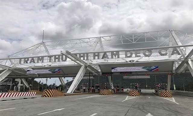 Hầm Đèo Cả do HHV đầu tư và vận hành thu phí
