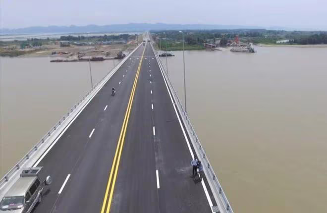 Dự án đường ô tô Tân Vũ- Lạch Huyện thông xe, khai thác từ năm 2017 Dự án đường ô tô Tân Vũ- Lạch Huyện thông xe, khai thác từ năm 2017