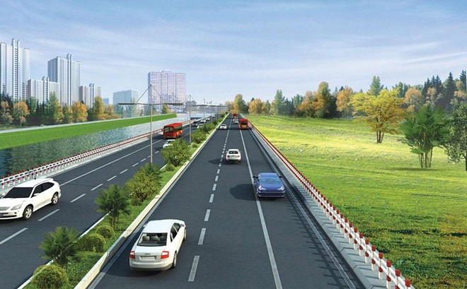 Dự án đường cao tốc trên cao- Vành đai 4 có tổng mức đầu tư 56.000 tỷ đồng