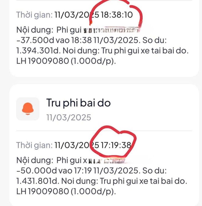 Ô tô dừng đỗ bị thu phí vô tội vạ, có hay không việc tự ý quét thẻ bừa bãi? ảnh 1