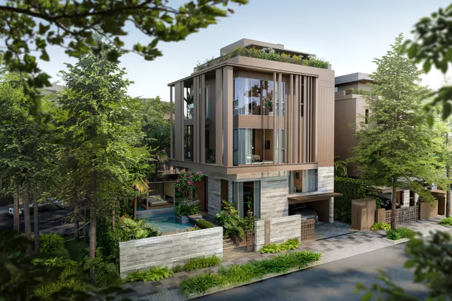 Dinh thự đồi mang đến không gian sống bề thế, thoáng đãng và riêng tư cho gia chủ Dinh thự đồi mang đến không gian sống bề thế, thoáng đãng và riêng tư cho gia chủ