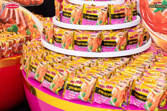 Acecook Việt Nam vừa cho ra mắt Hảo Hảo Premium Acecook Việt Nam vừa cho ra mắt Hảo Hảo Premium