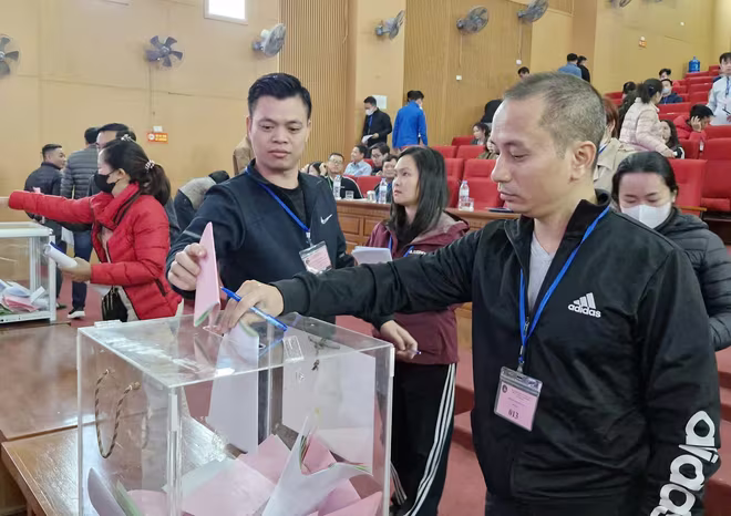 Xã Quốc Oai vừa đấu giá thành công 14 lô đất với giá trúng cao nhất gần 69 triệu đồng/m2