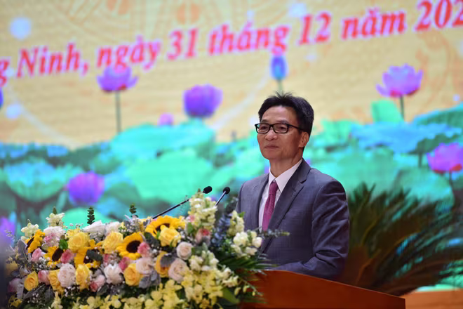 Phó Thủ tướng Vũ Đức Đam phát biểu tại hội nghị