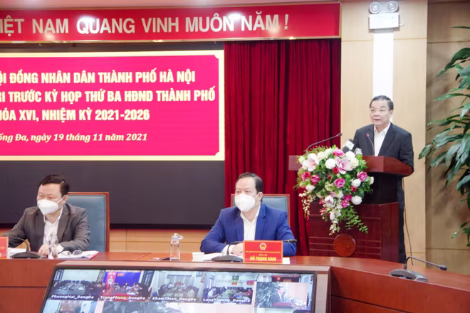 Chủ tịch UBND TP Hà Nội trả lời cử tri về thời điểm học sinh đi học lại và đường sắt Cát Linh – Hà Đông Chủ tịch UBND TP Hà Nội trả lời cử tri về thời điểm học sinh đi học lại và đường sắt Cát Linh – Hà Đông