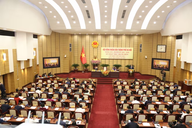 Toàn cảnh kỳ họp chuyên đề HĐND TP Hà Nội ngày 10-3 Toàn cảnh kỳ họp chuyên đề HĐND TP Hà Nội ngày 10-3