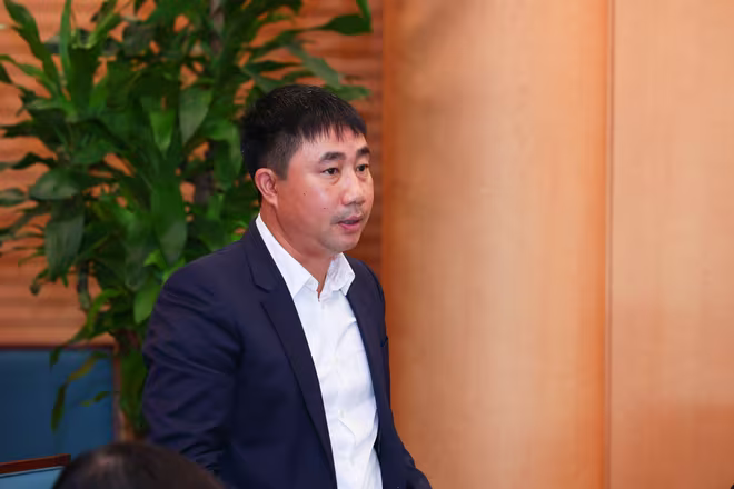 Phó Giám đốc Sở Xây dựng Mạc Đình Minh trả lời các vấn đề báo chí quan tâm