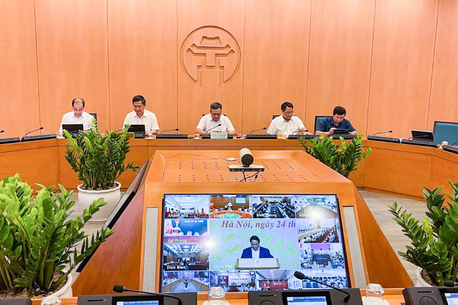 Đại biểu dự tại đầu cầu Hà Nội Đại biểu dự tại đầu cầu Hà Nội