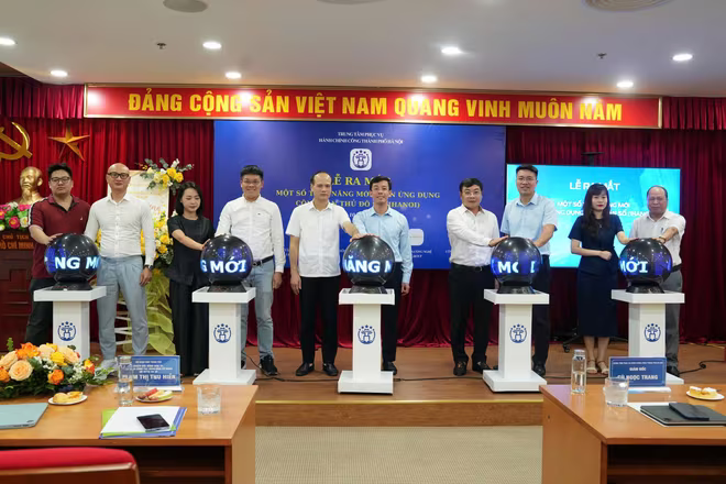 Trung tâm Phục vụ hành chính công TP Hà Nội ra mắt 9 tính năng mới trên ứng dụng Công dân Thủ đô số (iHanoi)