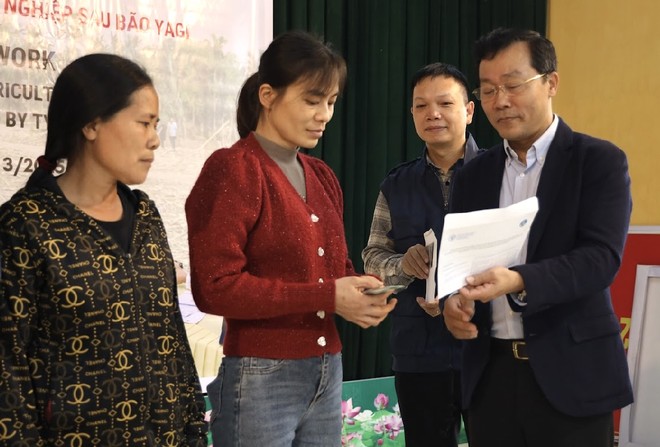 Tổng kinh phí gần 1,76 tỷ đồng để cải tạo đất nông nghiệp bị vùi lấp sau bão