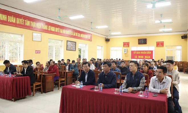 754 hộ gia đình thuộc 3 xã Minh Quân, Quy Mông, Thành Thịnh (huyện Trấn Yên) đã nhận được sự hỗ trợ tài chính của Tổ chức FAO tại Việt Nam
