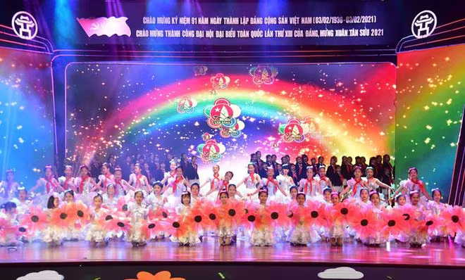 Chương trình nghệ thuật đặc biệt “Đảng cho ta mùa xuân” sẽ diễn ra vào lúc 20h ngày 3-2-2021 Chương trình nghệ thuật đặc biệt “Đảng cho ta mùa xuân” sẽ diễn ra vào lúc 20h ngày 3-2-2021