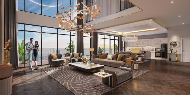 Các căn hộ tại The Matrix One sở hữu tầm view panorama “triệu đô” thu trọn cảnh sắc