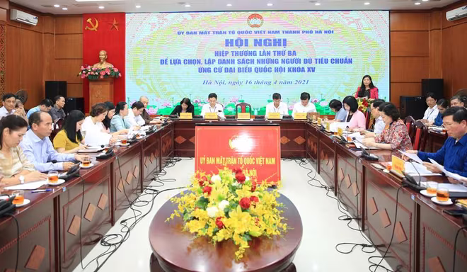 Ủy ban MTTQ Việt Nam thành phố Hà Nội tổ chức hội nghị hiệp thương lần thứ ba Ủy ban MTTQ Việt Nam thành phố Hà Nội tổ chức hội nghị hiệp thương lần thứ ba