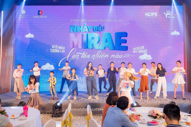 MIKGroup và Qũy Hope chính thức khởi động chương trình “Nhảy điệu Mirae - Lan tỏa nhiệm màu” MIKGroup và Qũy Hope chính thức khởi động chương trình “Nhảy điệu Mirae - Lan tỏa nhiệm màu”