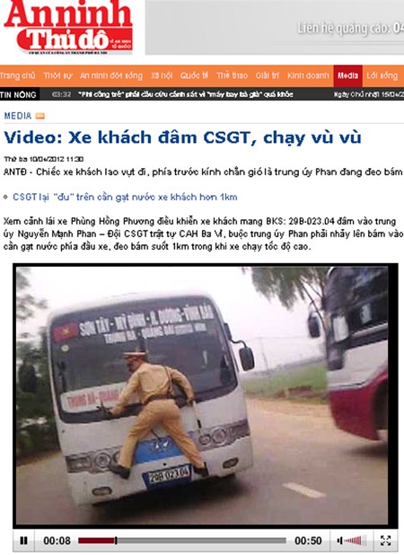 Đâm xe vào CSGT, phải xử tội giết người? ảnh 1 Đâm xe vào CSGT, phải xử tội giết người? ảnh 1