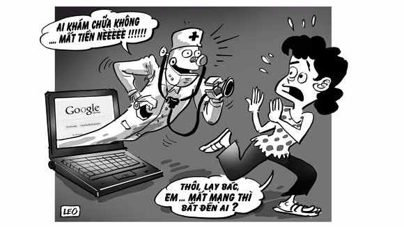 Bác sĩ “Google” - con dao hai lưỡi ảnh 1 Bác sĩ “Google” - con dao hai lưỡi ảnh 1