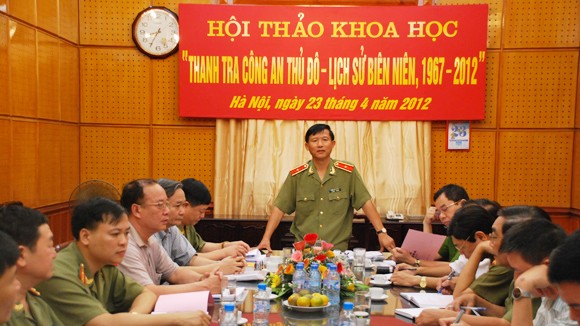 Thanh tra CATP Hà Nội xứng đáng là tấm gương soi ảnh 1 Thanh tra CATP Hà Nội xứng đáng là tấm gương soi ảnh 1