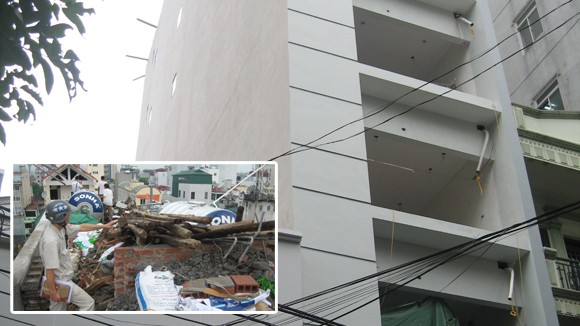Đẩy nhanh tiến độ “cắt ngọn” các công trình vi phạm ảnh 1 Đẩy nhanh tiến độ “cắt ngọn” các công trình vi phạm ảnh 1