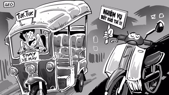 Đề xuất nhập xe tuk tuk: Giao thông chỉ thêm hỗn loạn  ảnh 1