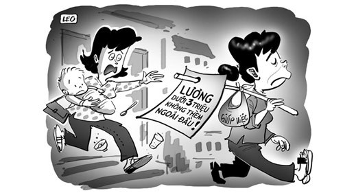 Đau đầu, giúp việc đòi tăng lương ảnh 2 Đau đầu, giúp việc đòi tăng lương ảnh 2