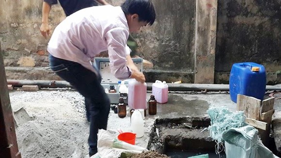 Công ty Happrosimex Thăng Long xả thải gây ô nhiễm môi trường ảnh 1 Công ty Happrosimex Thăng Long xả thải gây ô nhiễm môi trường ảnh 1