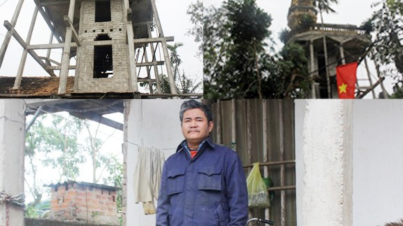 Một lão nông gàn thành “kiến trúc sư” đặc biệt và ngôi nhà kỳ quái gần một phần tư thế kỷ vẫn chưa hoàn thiện ảnh 1 Một lão nông gàn thành “kiến trúc sư” đặc biệt và ngôi nhà kỳ quái gần một phần tư thế kỷ vẫn chưa hoàn thiện ảnh 1