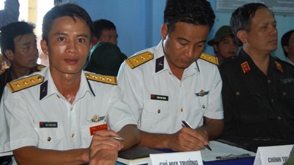 Những chỉ huy 8x trên đảo chìm Trường Sa ảnh 3 Những chỉ huy 8x trên đảo chìm Trường Sa ảnh 3