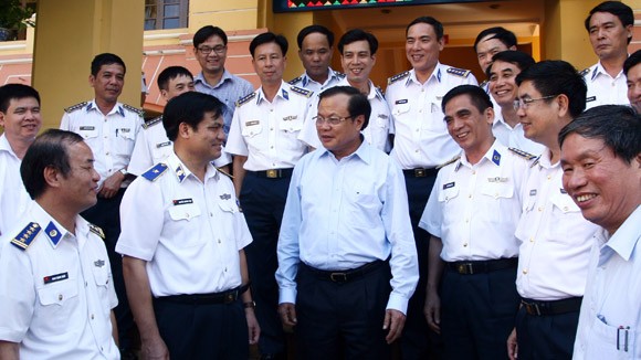 Hà Nội luôn sát cánh với lực lượng thực thi pháp luật trên biển ảnh 1 Hà Nội luôn sát cánh với lực lượng thực thi pháp luật trên biển ảnh 1