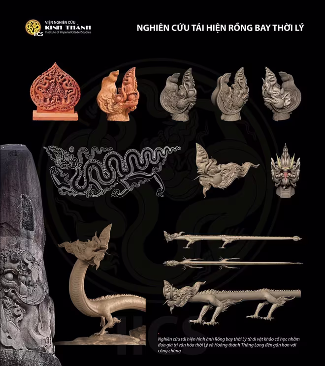Nghiên cứu tái hiện Rồng bay thời Lý Nghiên cứu tái hiện Rồng bay thời Lý